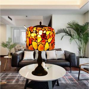 Wholesale 25CM Tiffany Table Lamp Study Bedside Handmade Glass Table Lamp(WH-TTB-37) from china suppliers