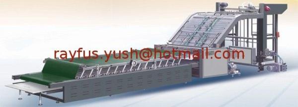 Semi-auto Flute Laminator, Single Faced Corrugated Sheet + Surface Paper