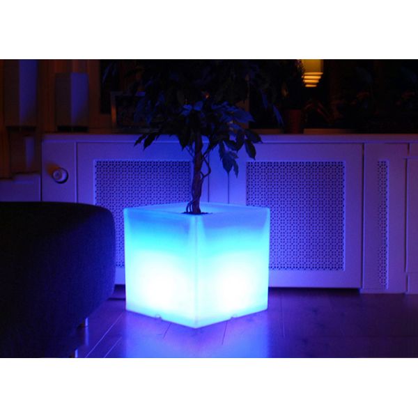Garden Decoration Light Up Flower Pots Non Toxic Safe For Human Health