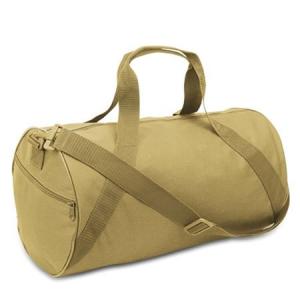 Wholesale Large Capacity 600D Polyester Gym Duffel Bag Brown For Men / Women 18&quot;W X 10&quot;H X 10&quot;D from china suppliers