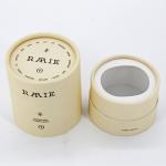 Recycle Cosmetic Cardboard Paper Tubes Deodorant Glass / Perfume Bottle