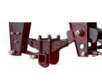 Equalizer Front Suspension Balance Arm Beam Pin No 45 75mm ODM
