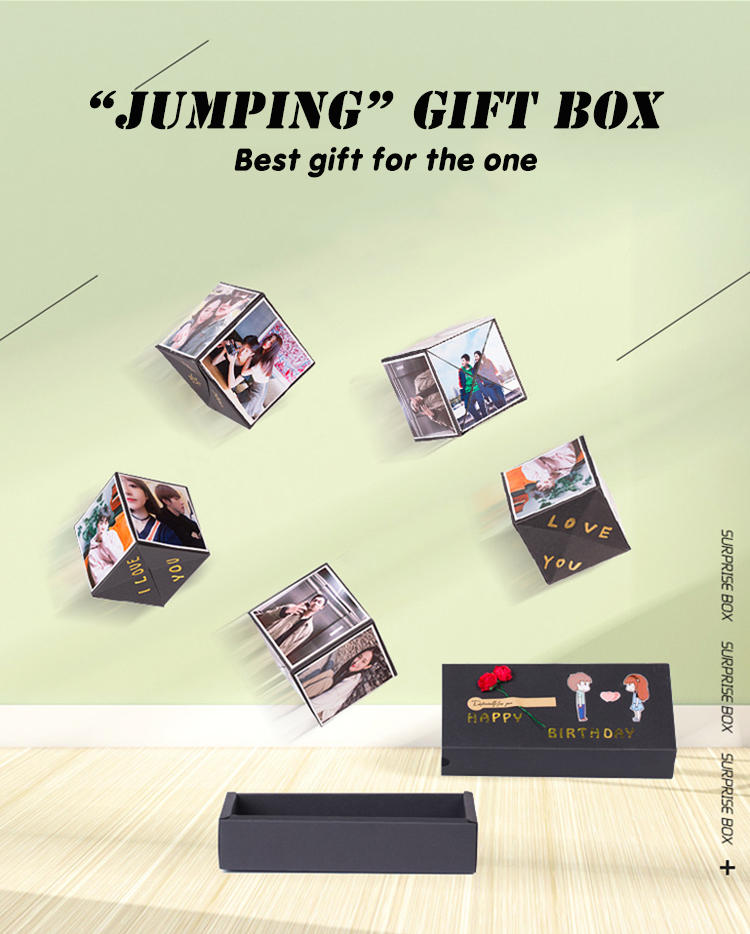 DIY Handmade Packaging Novelty Gift Box Surprise Gift Box Explosion Bomb Box