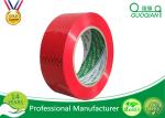 Red Cargo Wrapping BOPP Adhesive Tape Biaxially Oriented Polypropylene Packaging