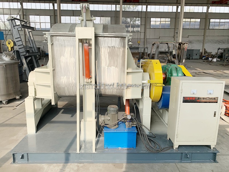 Manual or Hydraulic Batch Feeder Stainless Steel Rubber Kneader Mixer for Rubber Mixing
