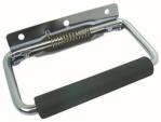 Bright chrome-plating steel industrial door handles LS504-1 cabinet handle, door