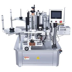 Wholesale Automatic Square Flat Bottle Labeling Machine Special Shaped Double Side Adhesive Sticker from china suppliers