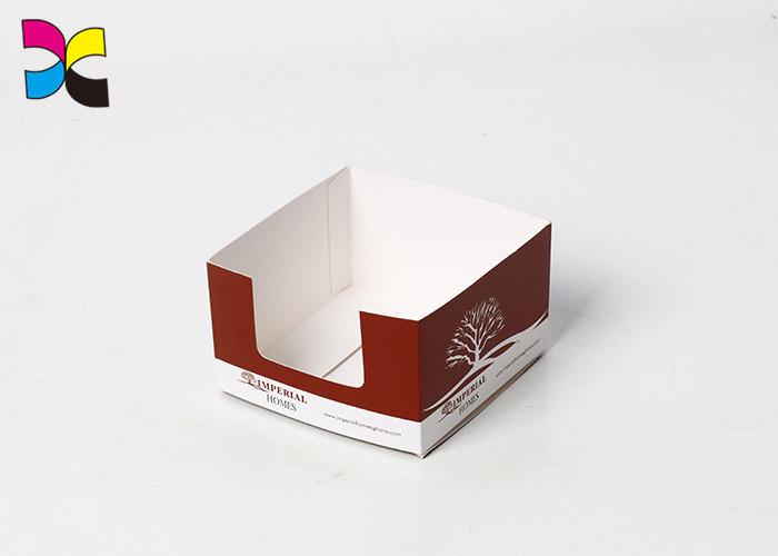 Display Tray Custom Printed Packaging Boxes , Eat Holding Paper Packing Box