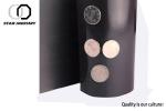 Anisotropic Thin Sticky Magnetic Strips Good Resistance To Demagnetization