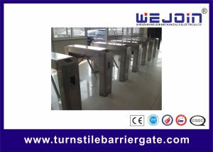 Wholesale Voice Module School Waist height Automatic optical Tripod Turnstile Gate 490mm Arm length from china suppliers