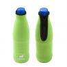 Silk Printing Beer Bottle Cooler Bag , Glove Stubby Holder Bulk Neoprene Beer Can Cooler for sale