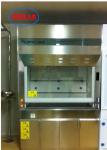 6 Mm Temperated Glass Ducted Lab Fume Hood Manufacturer Microcomputer Control