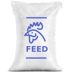 25kg Chicken Feed Sacks Plastic Empty Custom Printed Feed Bags