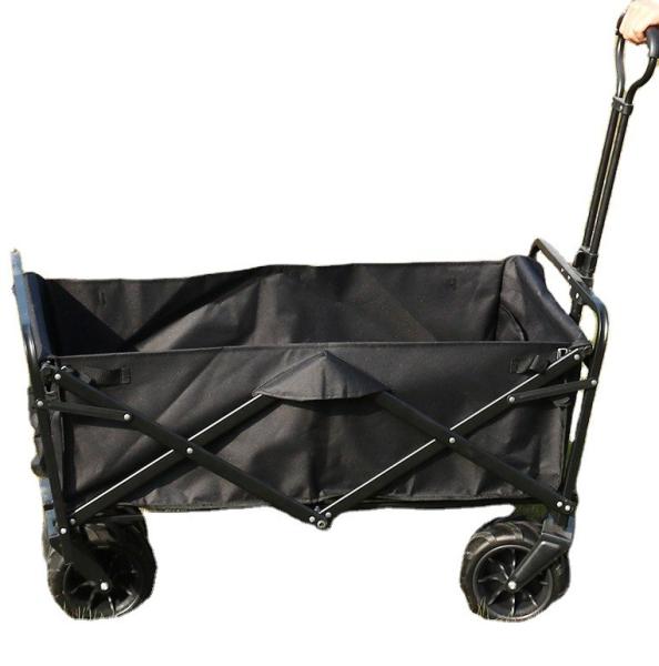 Convenient 86*46*85 Dimension Outdoor Folding Wagon for Camping and Trolley