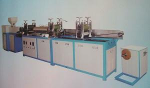 Wholesale PVC heat shrinkable tubing (Barrel electric heating) flat blowing machine（Co-extrusion two-color casing machine） from china suppliers