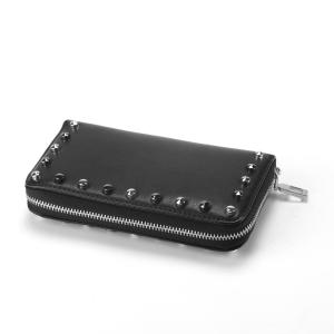 Wholesale Debossing ROHS Credit Card Zipper Pouch , 18x10.5cm Women Storage Bag Rivet from china suppliers