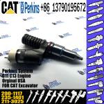 CAT excavator parts fuel injector 211-3025 200-1117 235-1401 for C15 C16 engine