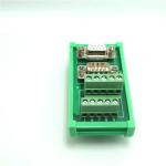 DB9 D Sub 9 Pin Male Female Dual Connectors Terminal Block Wiring Breakout Board