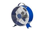 9 Inch Quiet Retro Electric Fan , 2 Speed Decorative Metal Desk Fan