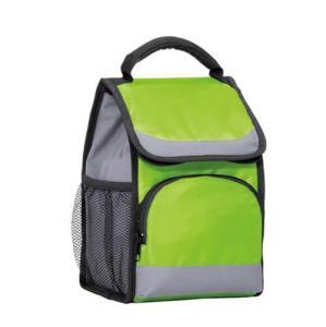 Wholesale Aluminium Foil Insulated Lunch Cooler Bag 1 Mesh Bottle Pocket With Hand Belt from china suppliers