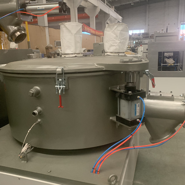 300/600 Heating And Cold Mixing PVC Resin Hot Steel Plastic Mixer Machine