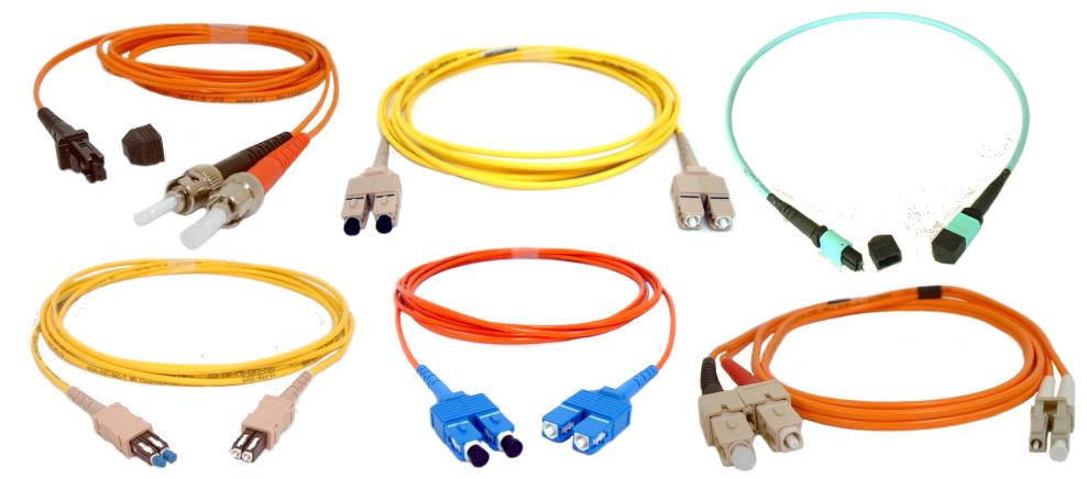 ST To LC Duplex 3.0mm FTTX Multi Mode Fiber Cable YOFC Corning