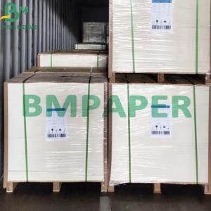 China 250gsm 70 * 100cm SBS White Card Board Folding Box Board Ideal For Packing Boxes on sale