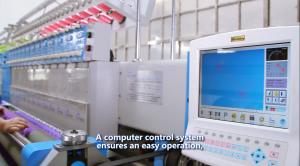 Wholesale Professional Embroidery Quilting Machine , Easy Stitch Sewing Machine For Curtains from china suppliers