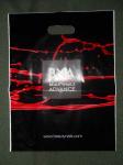 Female Cosmetic Plastic Bag With Handles / 6 Colors Gravure Printing