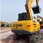 used excavator low fuel consumption original paint road long excavator second
