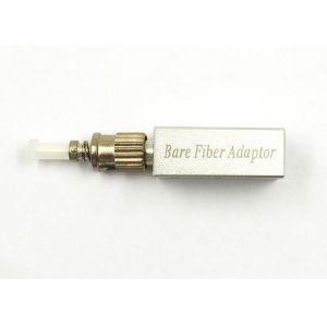 ST / UPC Bare Fiber Optic Adapter Single Mode Square Type 1 Year Warranty
