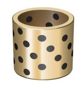 Wholesale Flange Steel Graphite Bushing Self Lube Wear Plates Metric Size Long Life from china suppliers