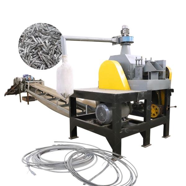 2000KG Weight Scrap Stripping/Recycling Wire Peeling Machine for Aluminum Steel
