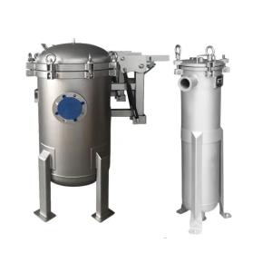 Wholesale Water 304 Stainless Single Bag Filter Housing With 12 Bar Working Pressure from china suppliers