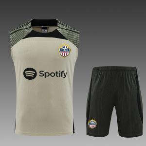 Wholesale Off White Football Training Vest Polyester Fabric OEM ODM Training Soccer Vest from china suppliers