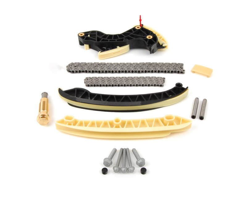 Auto Parts Timing Kit for Mercedes Benz W271 AS OE Seven-piece Set Timing Chain Guide Rail