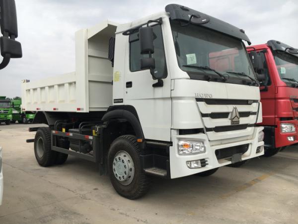 White 20-30T Sinotruk 4x2 Professional Heavy Duty Dump Truck 6 Wheeler For