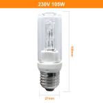E27 Halogen Bulb 105W 230V Quartz Lamp Bulb 1980lm