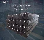 ERW Steel Black Hollow Section Q215 Q235 ODM 5800mm-12000mm Long