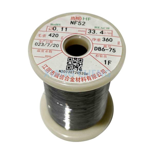 NF52 45-50 PTC NiFe Alloy Resistance Heating Wire For Household Electric