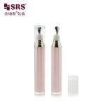 LR001-15ML Silver Gold Zinc Metal Head Applicator Luxury No Leakage Skincare Eye