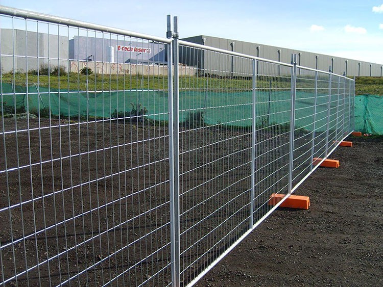 Mobile Construction Fence Height1.8m*Width3.0m Mesh 50mm*100mm HDG 275.sqm 38mm pipes with middle brace
