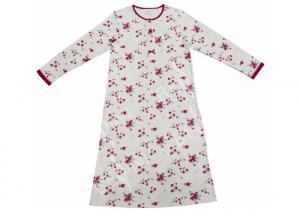 Wholesale Super Soft Cotton Long Sleeve Sleep Dress , Fashion Women