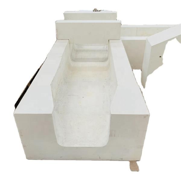 Glass Kiln MgO Content % Fused Zirconia Corundum Material Bubbling Brick Bubble