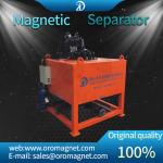 Energy Saving Oil Cooling Wet Magnetic Separator For Kaolin Ceramics Slurry
