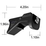 Durable Blue Shotgun Laser Sight Shockproof Picatinny Mount Rechargeable