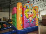 Funny Painting Kids Inflatable Bounce House Commercial Inflatable Clown Themed