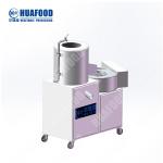 Vertical Continuous Brush Cassava Washing And Sweet Potato Peeling Machine