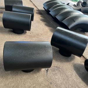 Wholesale Sch40 Carbon Steel Tube Fittings ASTM WPB A234 Tees in Petrochemical from china suppliers
