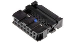 Wholesale T812114A101CEU IDC Socket Connector 2 Rows 2.54mm Pitch 14 Contacts AMPHENOL from china suppliers